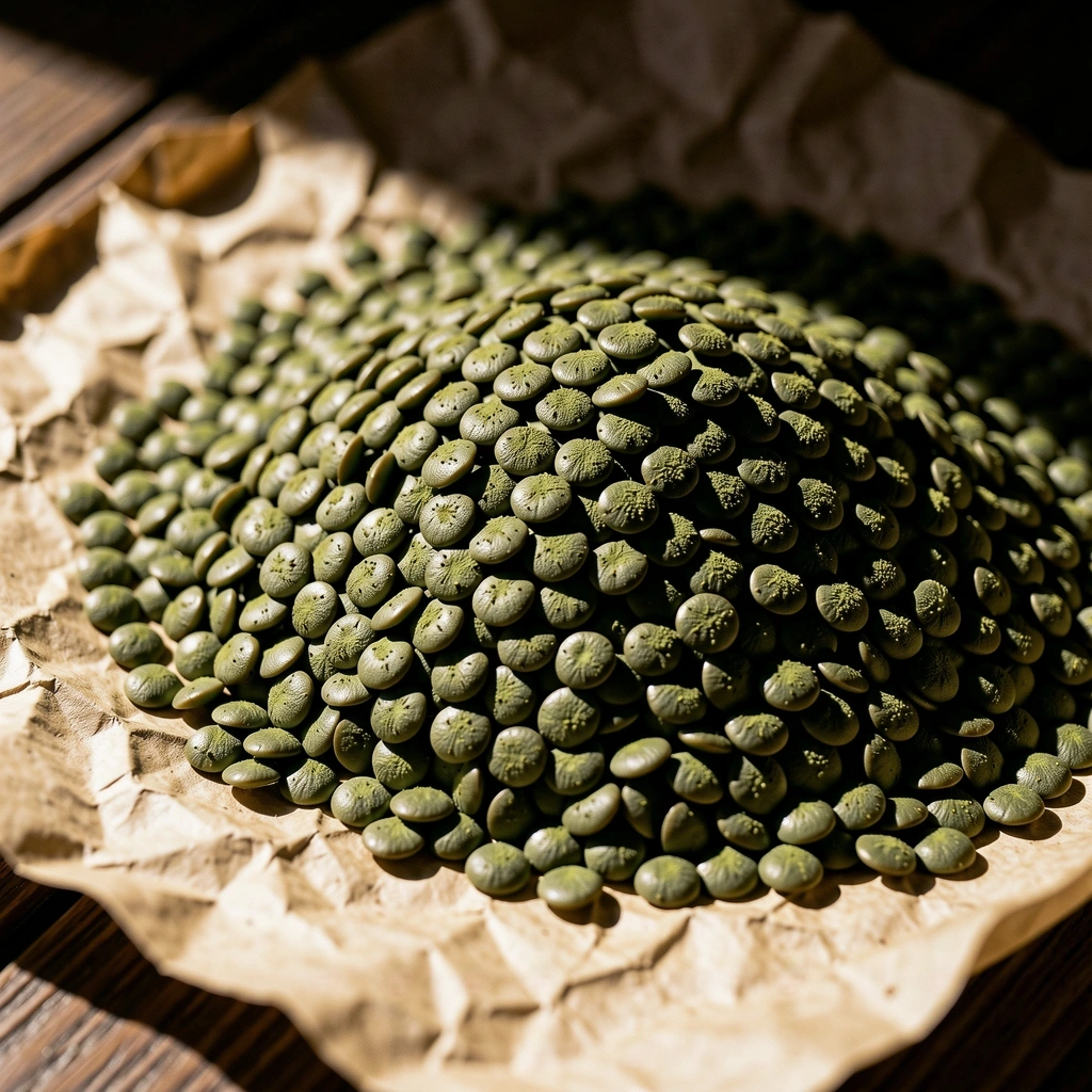 Lentils macro